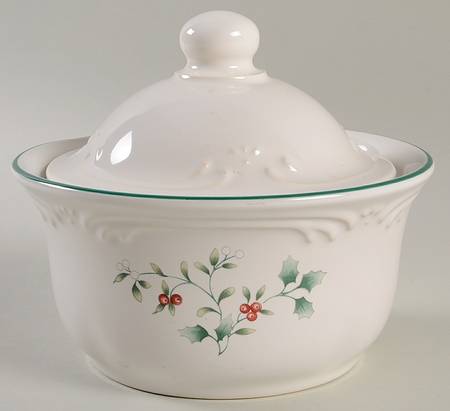 Winterberry Butter Tub & Lid