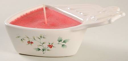 Winterberry Angel Candleholder
