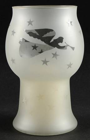 Winterberry Glass Pillar Float Candleholder
