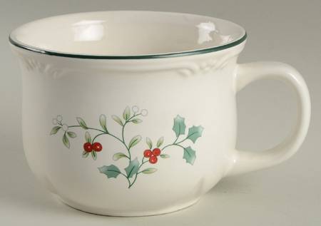 Winterberry Jumbo Soup Mug