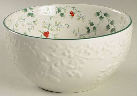 Winterberry 6" Embossed Bowl