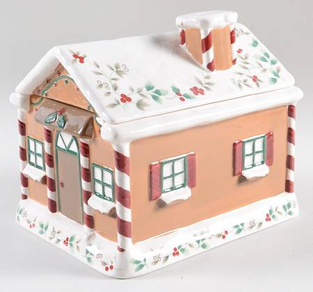 Winterberry House Cookie Jar & Lid