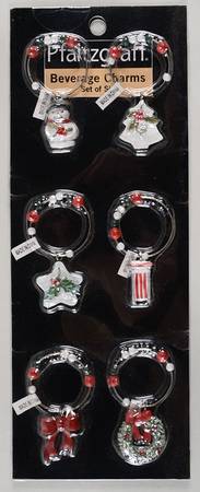 Winterberry Wine Markers (Box Set of 6)