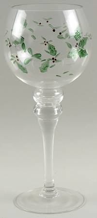 Winterberry 11" Glassware Candlestick