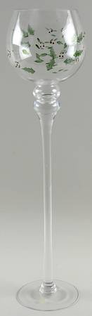 Winterberry 15" Glassware Candlestick
