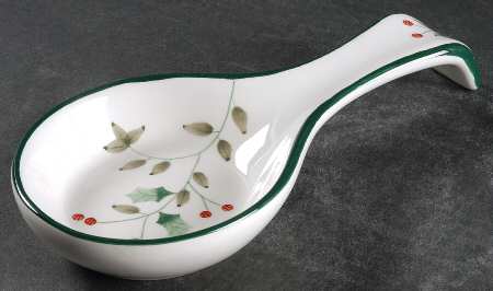 Winterberry Spoon Rest/Holder (Holds 1 Spoon)