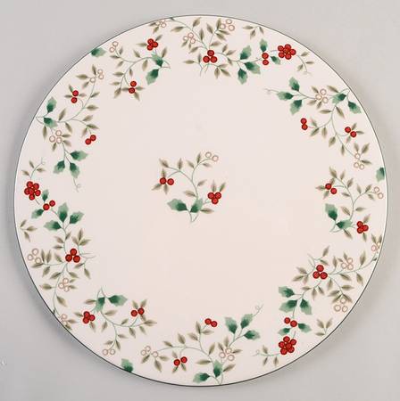 Winterberry Cake Plate