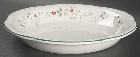 Winterberry 10" Pie Baking Plate