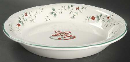 Winterberry 10" Pie Baking Plate