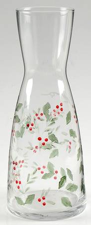Winterberry Glassware-Carafe