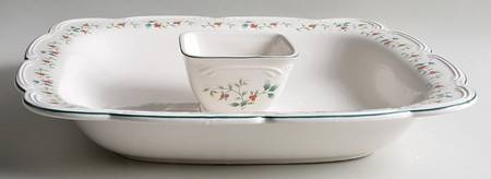 Winterberry 2 Piece Chip/Dip Set