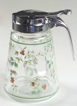Winterberry Glassware Syrup & Metal Lid