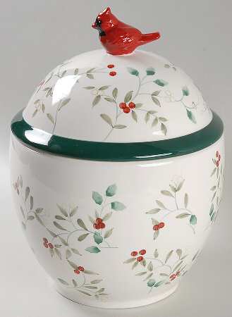 Winterberry Utility Canister & Lid