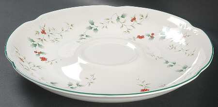Winterberry Chip Bowl/Plate for Chip & Dip Set