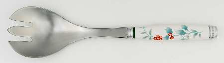 Winterberry Salad Serving Fork with Stainless Prongs