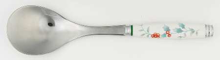 Winterberry Salad Serving Spoon with Stainless Bowl