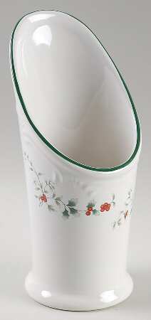 Winterberry 3 Holder Flatware Caddy-Ceramic Holder Only