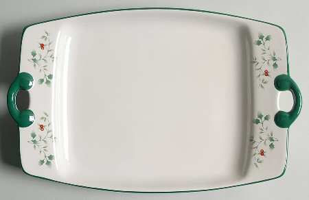 Winterberry 10" Rectangular Serving Platter