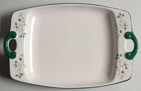 Winterberry 12" Rectangular Serving Platter