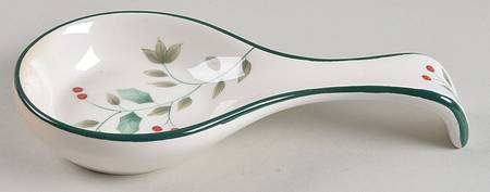 Winterberry Spoon Rest/Holder (Holds 1 Spoon)