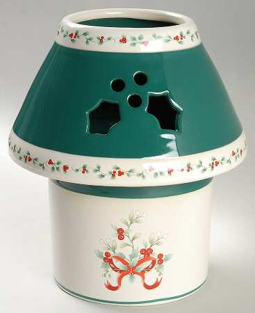 Winterberry Votive Lamp & Shade
