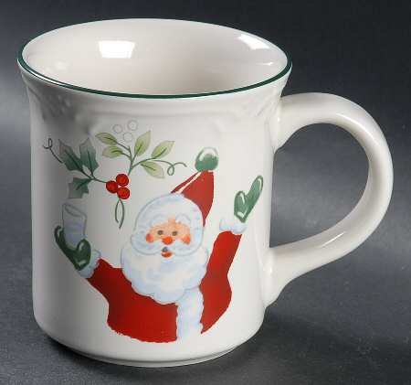 Winterberry Milk for Santa Mug