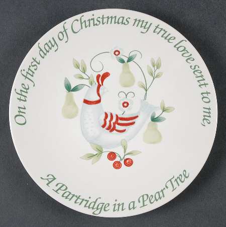 Winterberry Appetizer Plate