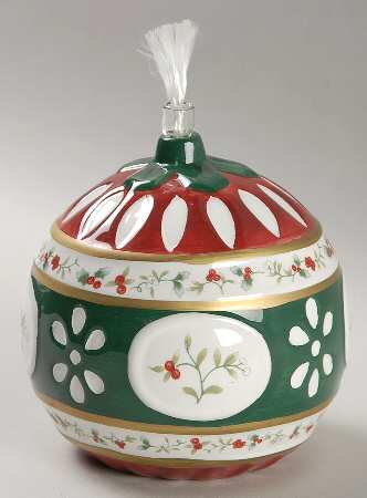 Winterberry 1-Piece Oil Lamp