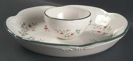 Winterberry Chip/Dip Set (2 Piece)