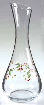 Winterberry Glassware Carafe