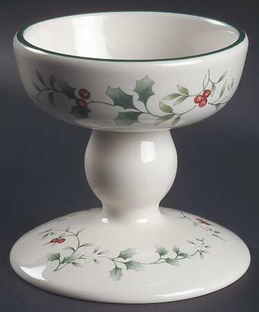 Winterberry Pedestal Candlestick