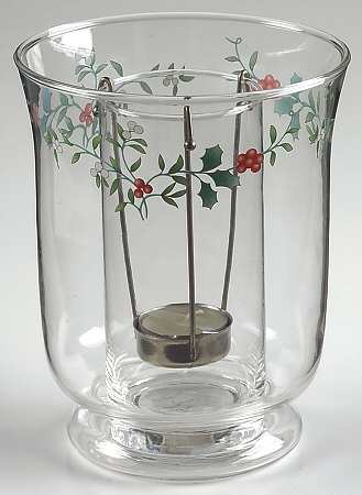 Winterberry Glass Double Lighting