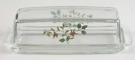 Winterberry Glassware 1/4 Lb Butter
