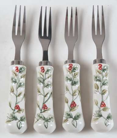 Winterberry Cocktail Fork - Set of 4