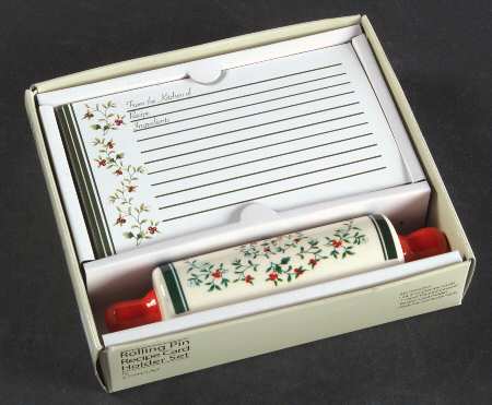 Winterberry Figural Recipe Card Holder