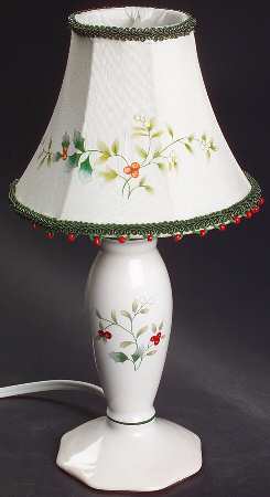Winterberry Electric Buffet Lamp & Shade