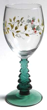 Winterberry 10 Oz Glassware Goblet