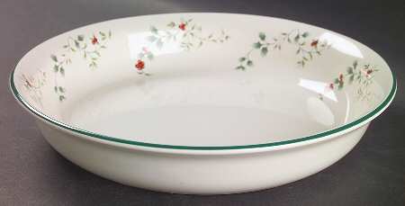 Winterberry Deep Pie Serving Plate