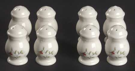 Winterberry Individual Salt & Pepper Set - Set of 4