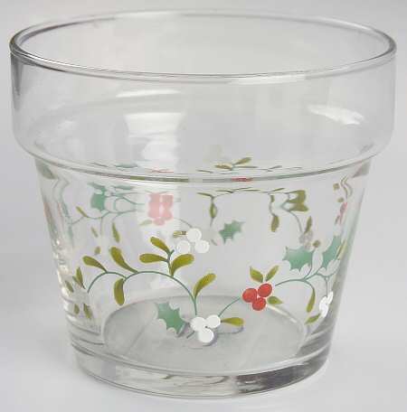 Winterberry Glassware Flower Pot/Votive