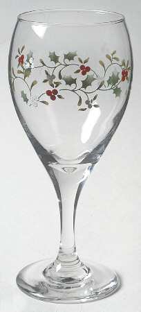 Winterberry 10 Oz Glassware Wine Goblet
