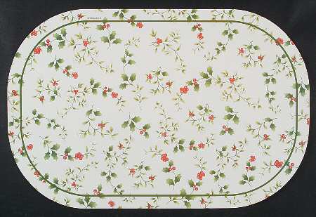 Winterberry Vinyl Placemat