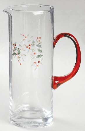 Winterberry Glassware Martini Pitcher