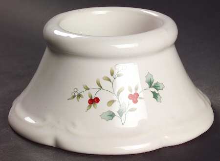 Winterberry Hurricane Lamp No Globe
