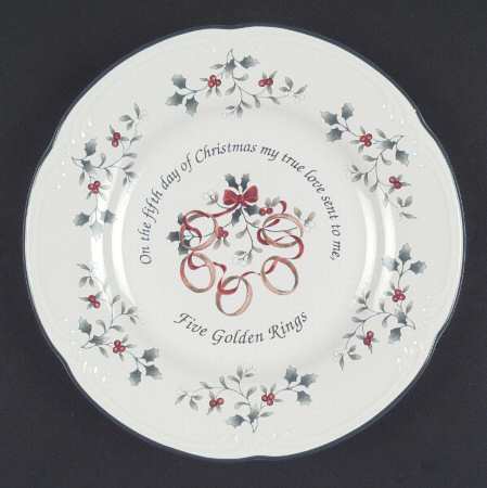 Winterberry Accent Salad Plate