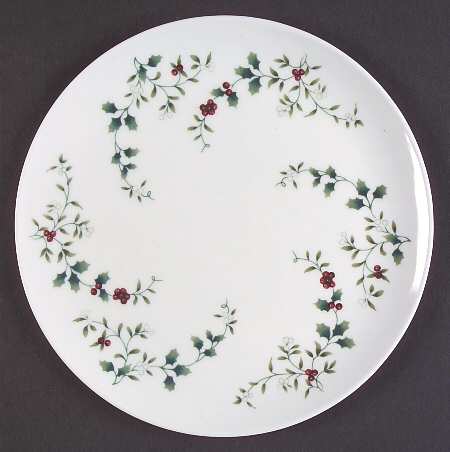 Winterberry Melamine Salad Plate