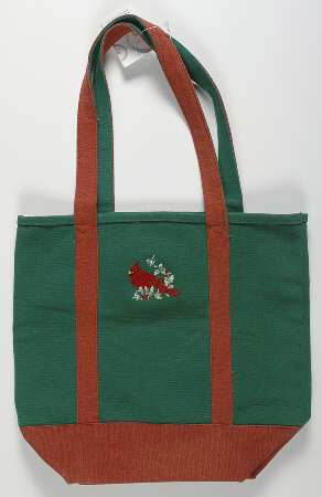 Winterberry Small Cloth Tote Bag