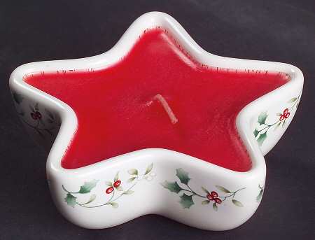 Winterberry Star Votive