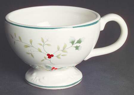 Winterberry Cup for Sculpted Individual Tea Pot