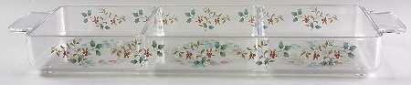 Winterberry 3 Part Acrylic Tray
